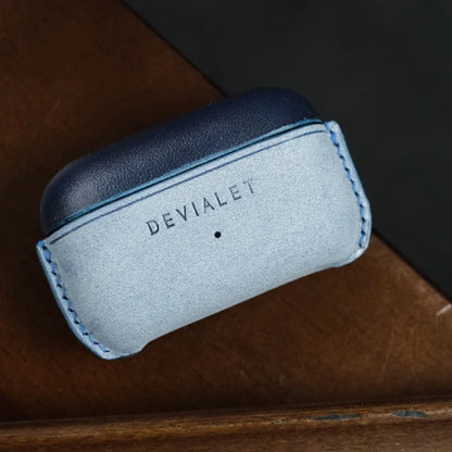 Genuine Leather Bluetooth Earphone Case for Devialet Gemini II