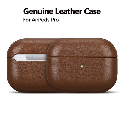 Genuine Leather Sheep Skin Protective Cover Case for Apple AirPods Pro 2nd Gen