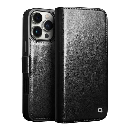 Handmade Genuine Leather Folio Flip Case with Card Slots & Stand for iPhone 16 Pro Max/ Plus